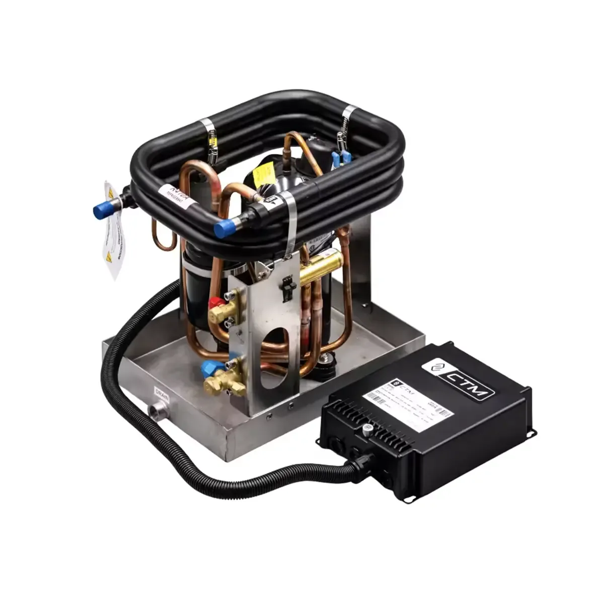 CTM CX-16S marine split AC condenser with soft start