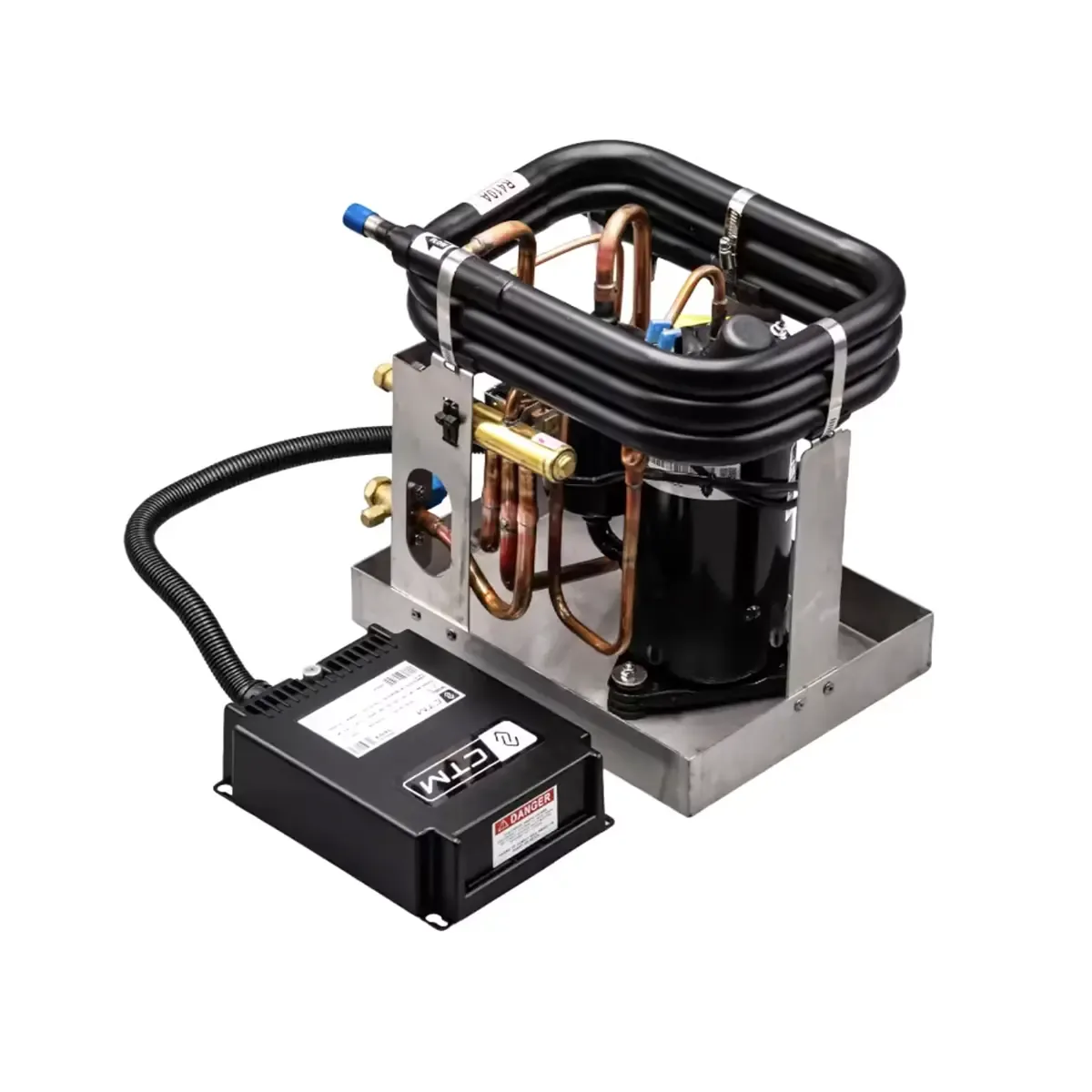 CTM CX-16 marine split AC condenser with R410A