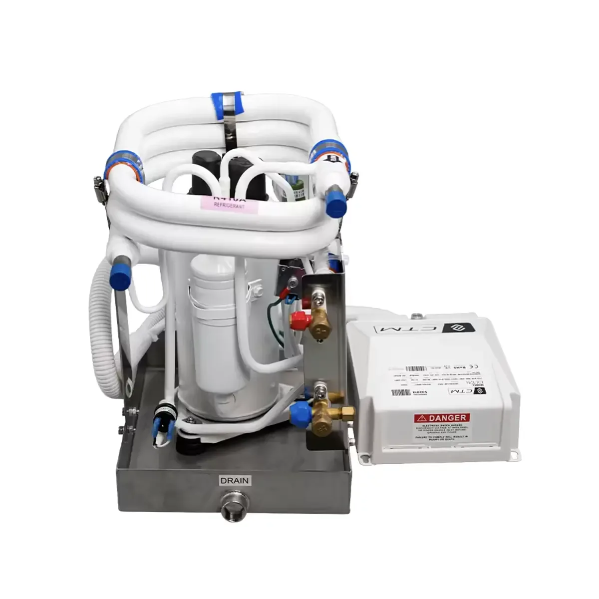 CTM CX-12H marine split AC condenser with R410A