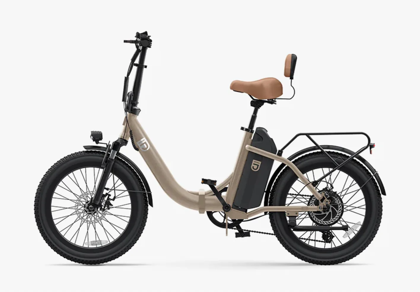 Jetson Venture Electric Cruiser Foldable E-Bike | 20 MPH | 34-Mile Range | 350W | 7 Speed | Comfort Seat | JVNTRE