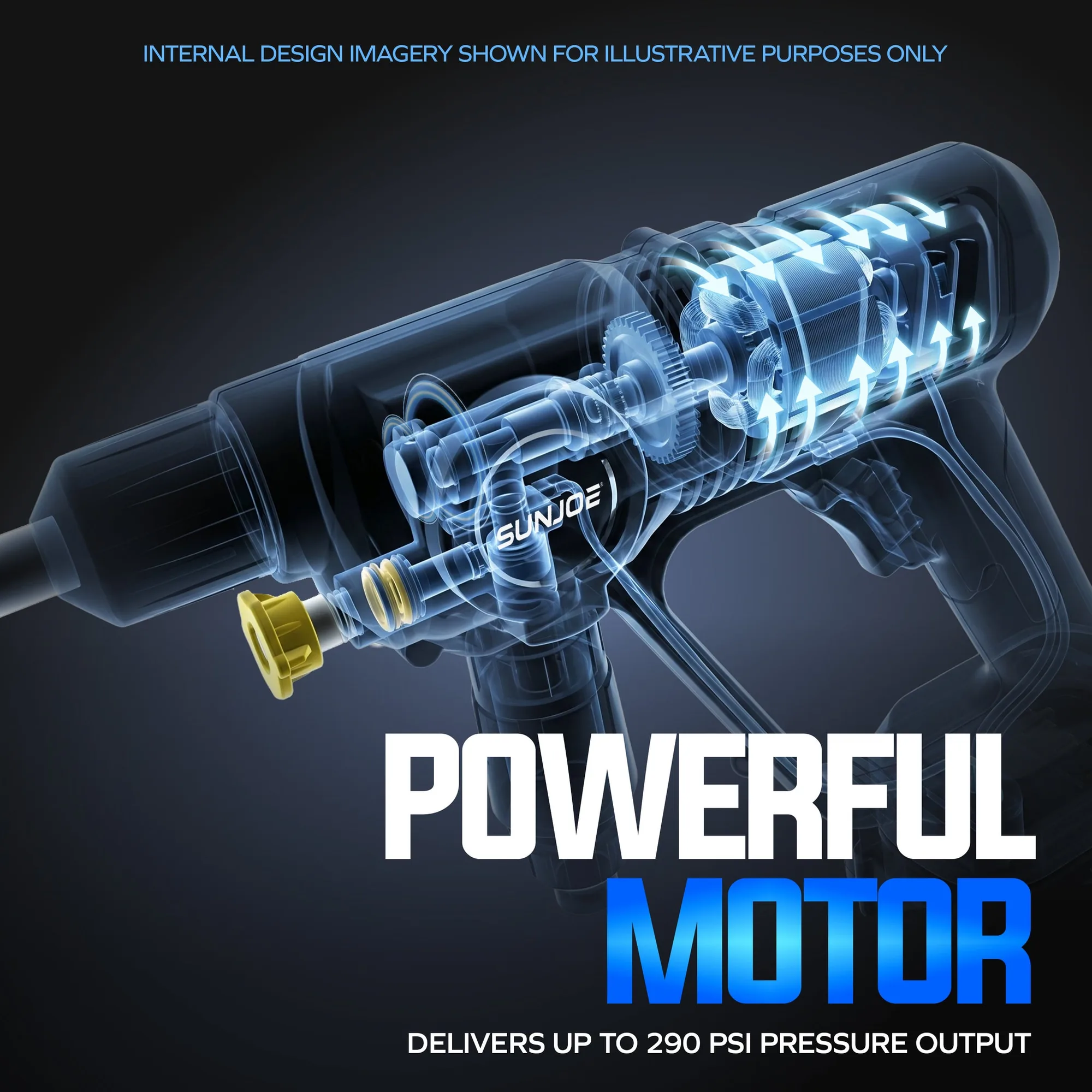 Restored Sun Joe 20-Volt ECOSHARP Cordless X20 Pressure Sprayer | 290 PSI | W/ 5000 mAh (5.0-Amp) Battery + Charger (Refurbished)