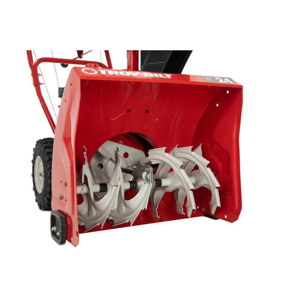 Troy-Bilt Storm 2420 | 24 in. | 208 cc Self Propelled Two- Stage Gas Snow Blower | Electric Start