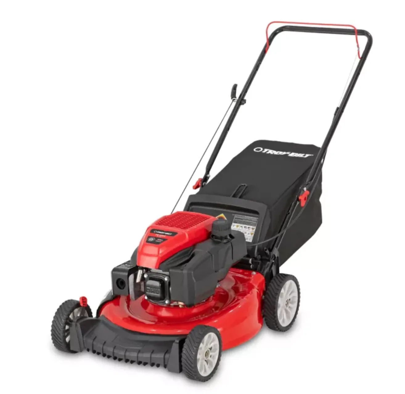 Restored Troy-Bilt TB120C | 21in 163cc Walk Behind Push Mower | 3-in-1 Deck (Refurbished)
