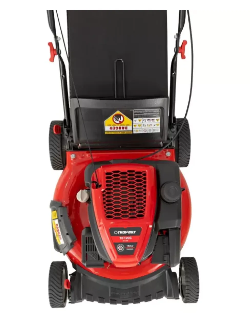 Restored Troy-Bilt TB120C | 21in 163cc Walk Behind Push Mower | 3-in-1 Deck (Refurbished)