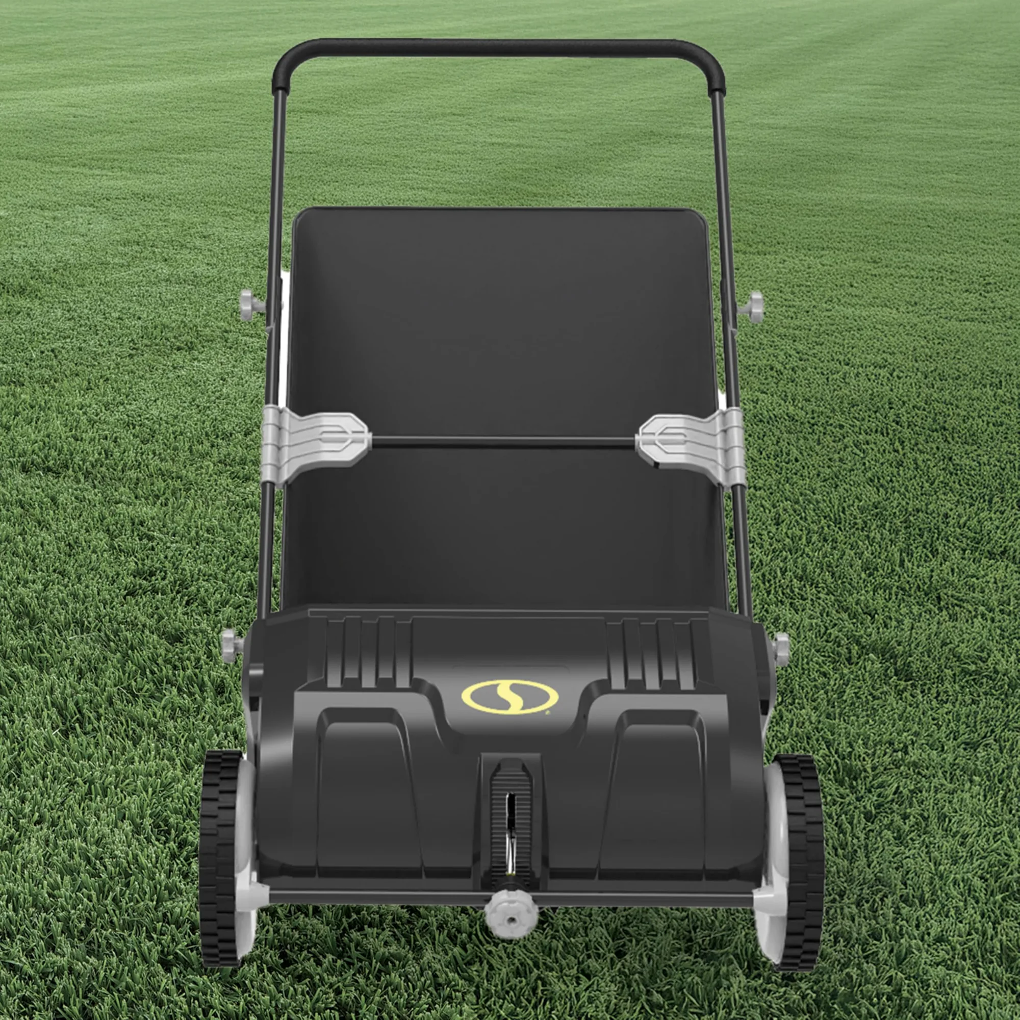Restored Sun Joe SDJ601LS | 21-in Manual Leaf Sweeper | 22-Gal Collection Bag (Refurbished)