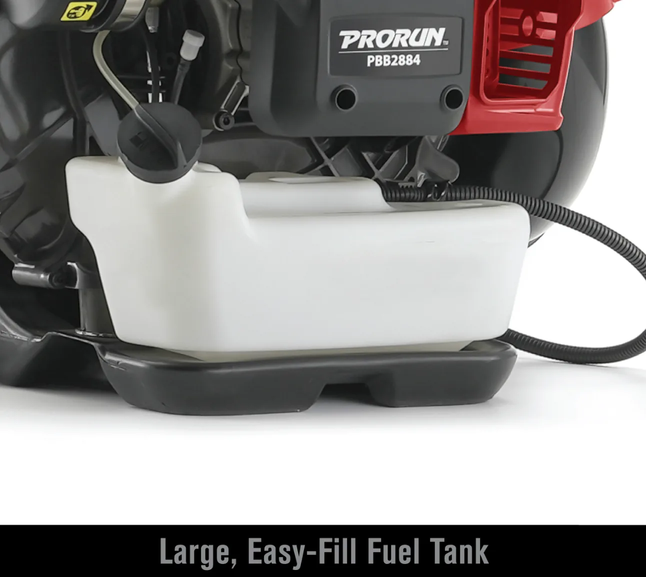 PRORUN PBB2884 75.6-cc 240-MPH Gas Backpack Leaf Blower | 2-cycle | 1020-CFM | In-Store Exclusive