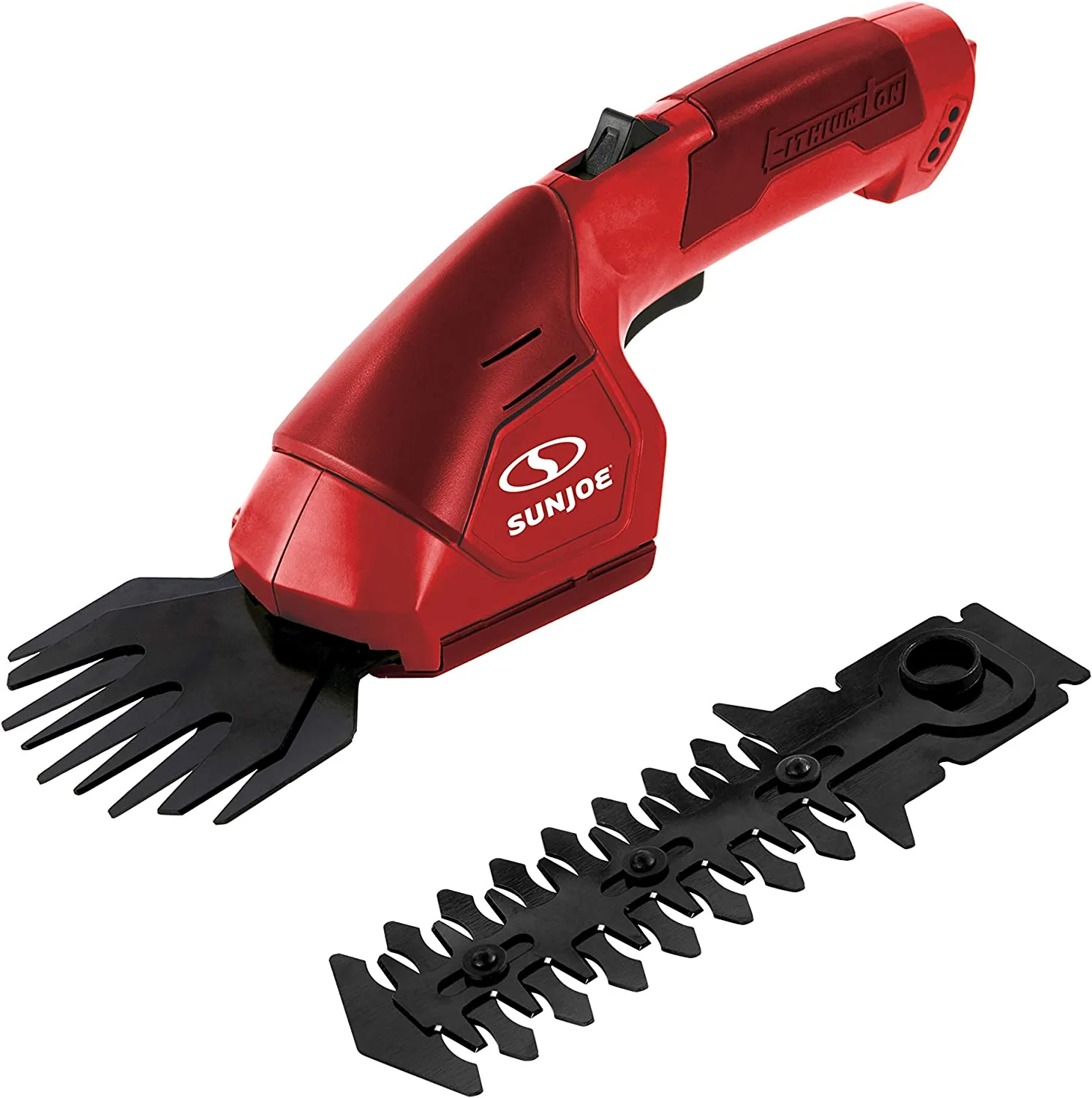 Restored Sun Joe HJ604C 7.2-Volt 2-in-1 1250-RPM Cordless Grass Shear / Shrubber Handheld Trimmer, Rechargeable On-board Lithium-Ion Battery and Charger Included (Refurbished)