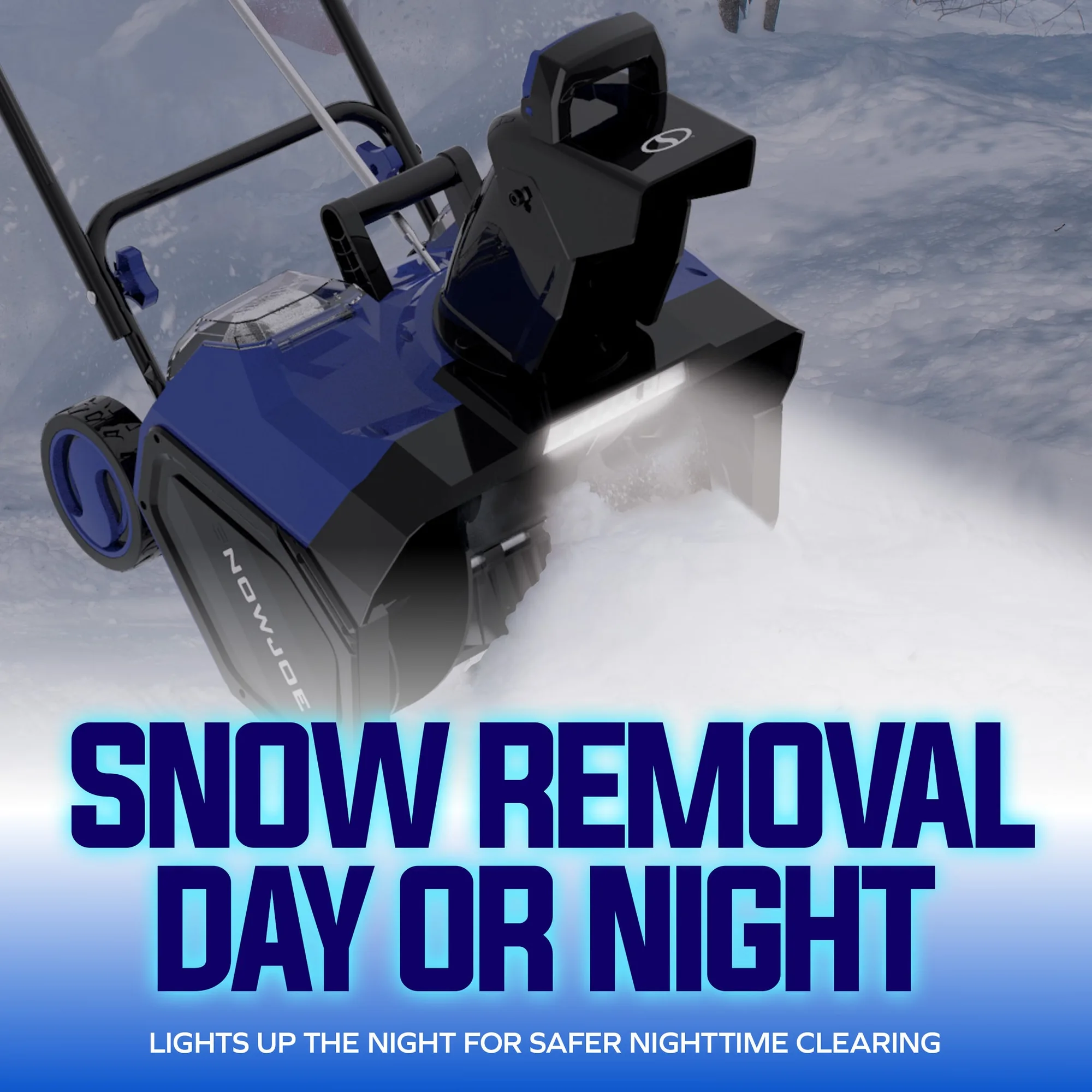 Restored Snow Joe 24V-X2-SB18-GO | 48V Cordless Snow Blower Kit | 18-Inch | W/ 2 x 4.0-Ah Batteries + Charger (Refurbished)