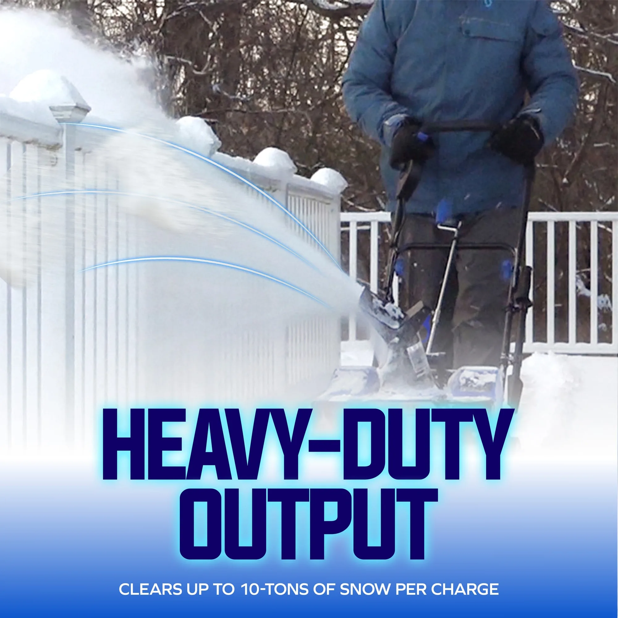 Restored Snow Joe 24V-X2-SB18-GO | 48V Cordless Snow Blower Kit | 18-Inch | W/ 2 x 4.0-Ah Batteries + Charger (Refurbished)