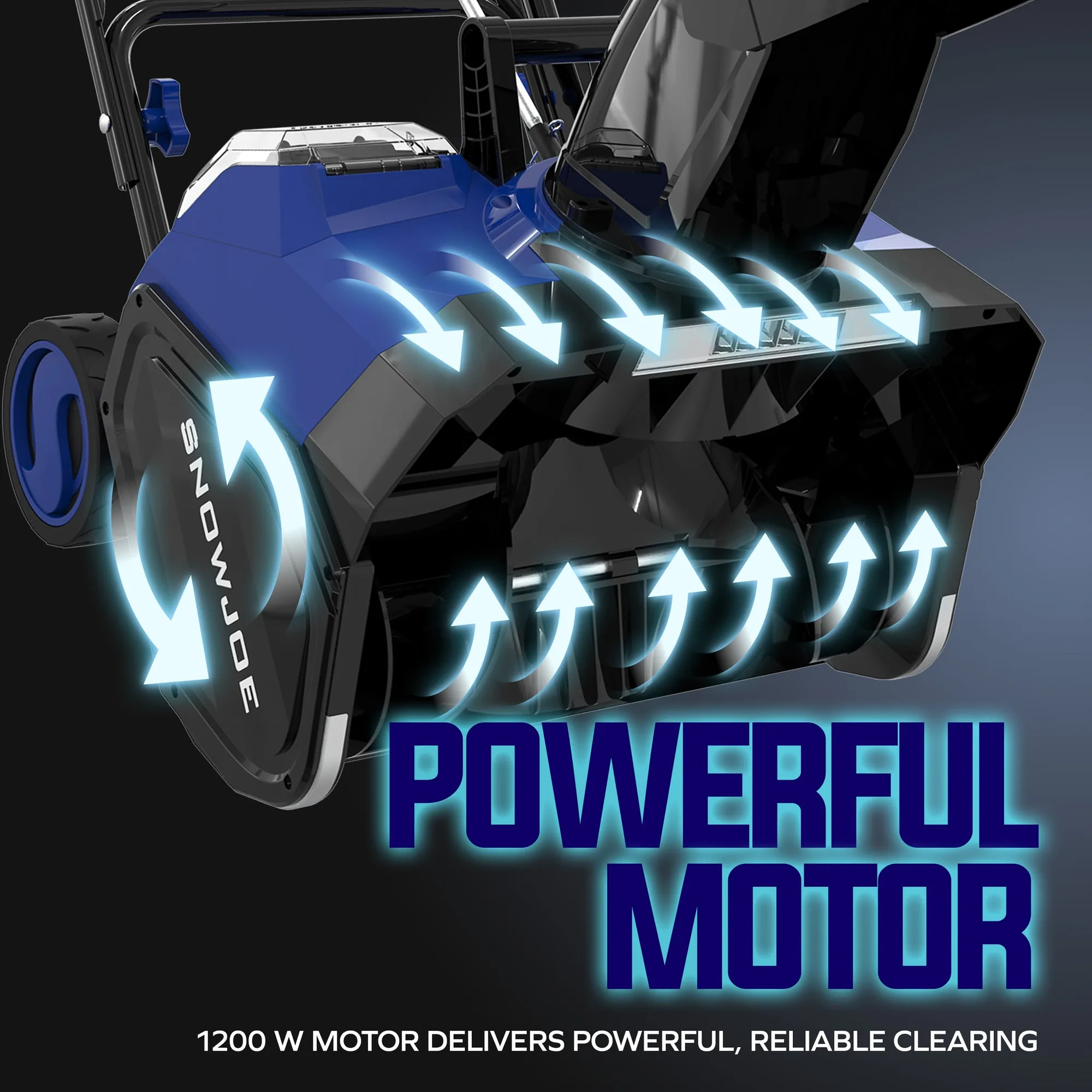 Snow Joe 24V-X2-SB18-GO | 48V Cordless Snow Blower Kit | 18-Inch | W/ 2 x 4.0-Ah Batteries + Charger (Refurbished) | In-Store Exclusive