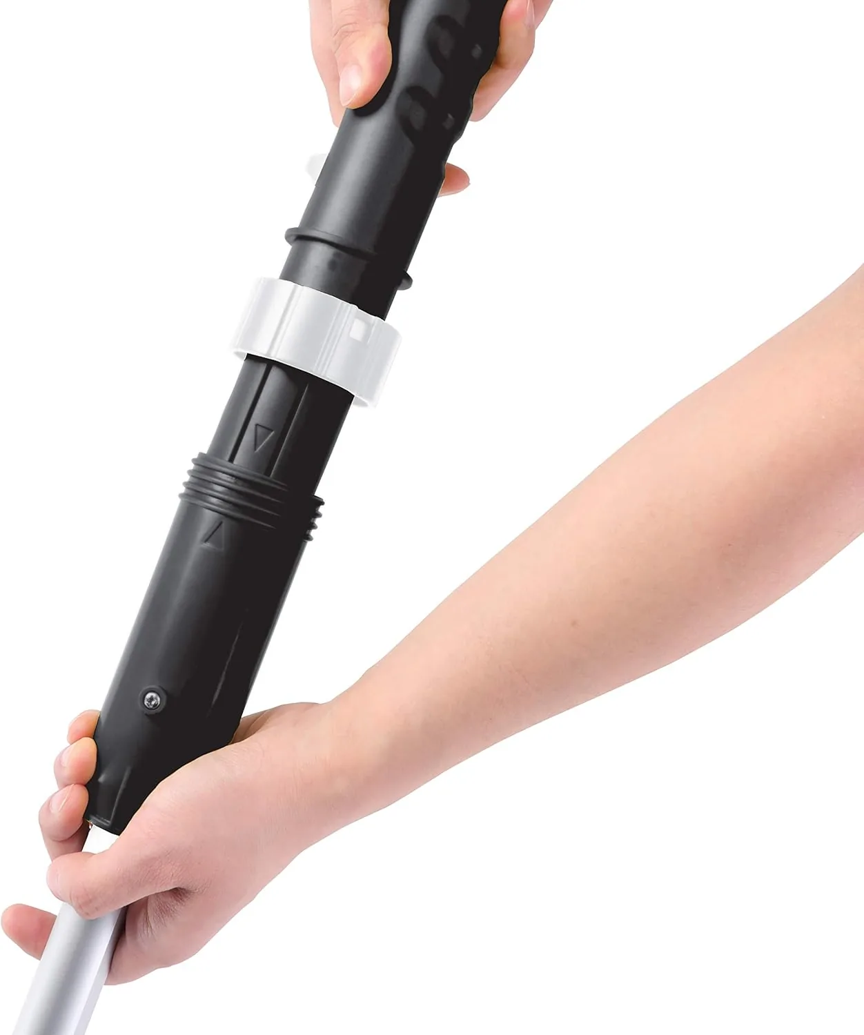 Restored Sun Joe 24V-PWSCRB-LTW | 24V Cordless Indoor/Outdoor 1000-OPM Oscillating Scrubber | 4 Attachments & Battery + Charger (Refurbished)