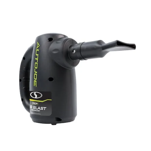 Restored Auto Joe ATJ-ABD1 550-Watt Air Blasting Water Dryer | w/ 10-Ft AC Cord, Storage Bag, & 9 Nozzle Attachments for additional cleaning and Air Inflation (Refurbished)