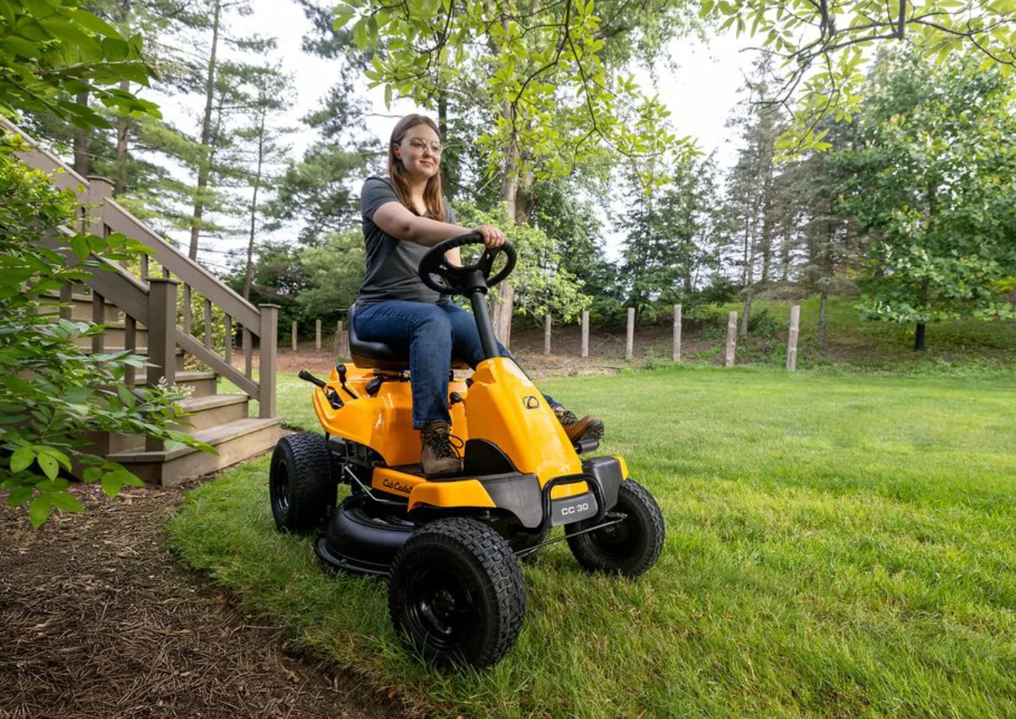 Cub Cadet CC30 Compact Riding Mower | | 30 in. | 10.5 HP | 344cc Briggs & Stratton Engine (Open Box) | In-Store Exclusive
