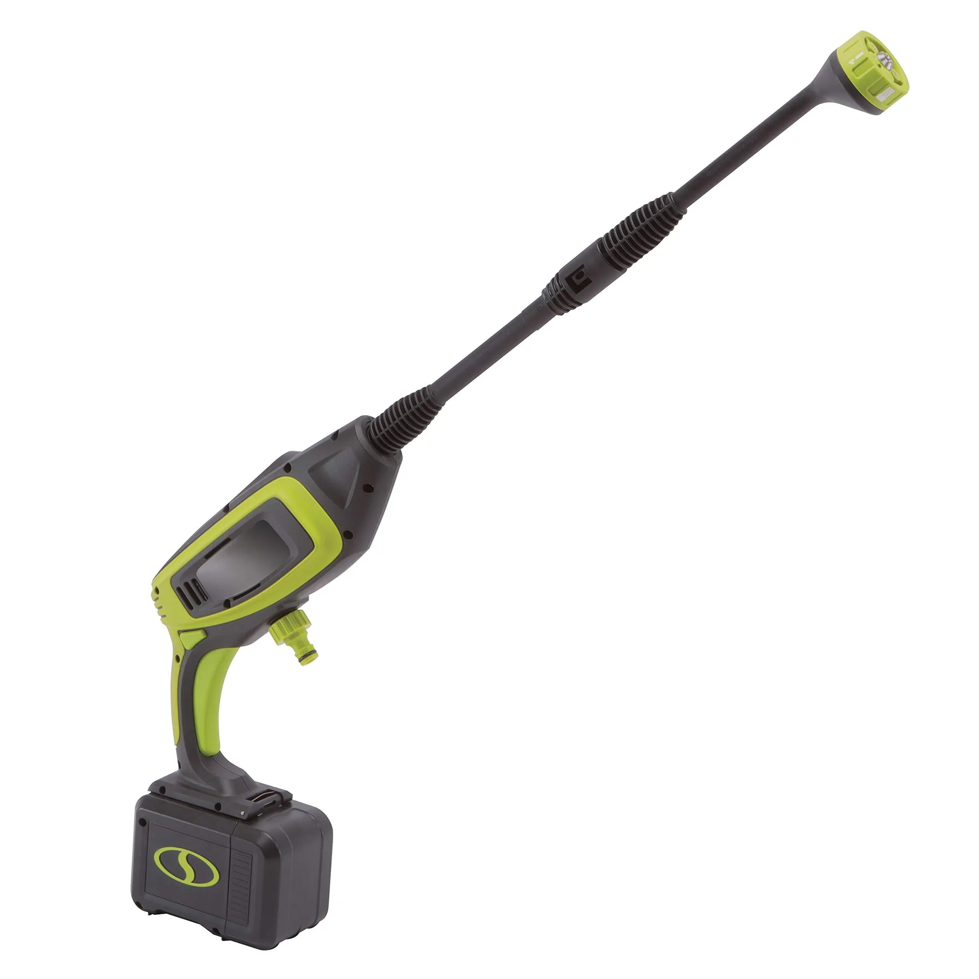 Restored Sun Joe 24V-PP350-BDL iON+ Cordless 2.0-Ah 350-PSI 0.6-GPM Power Cleaner Bundle, Black (Refurbished)