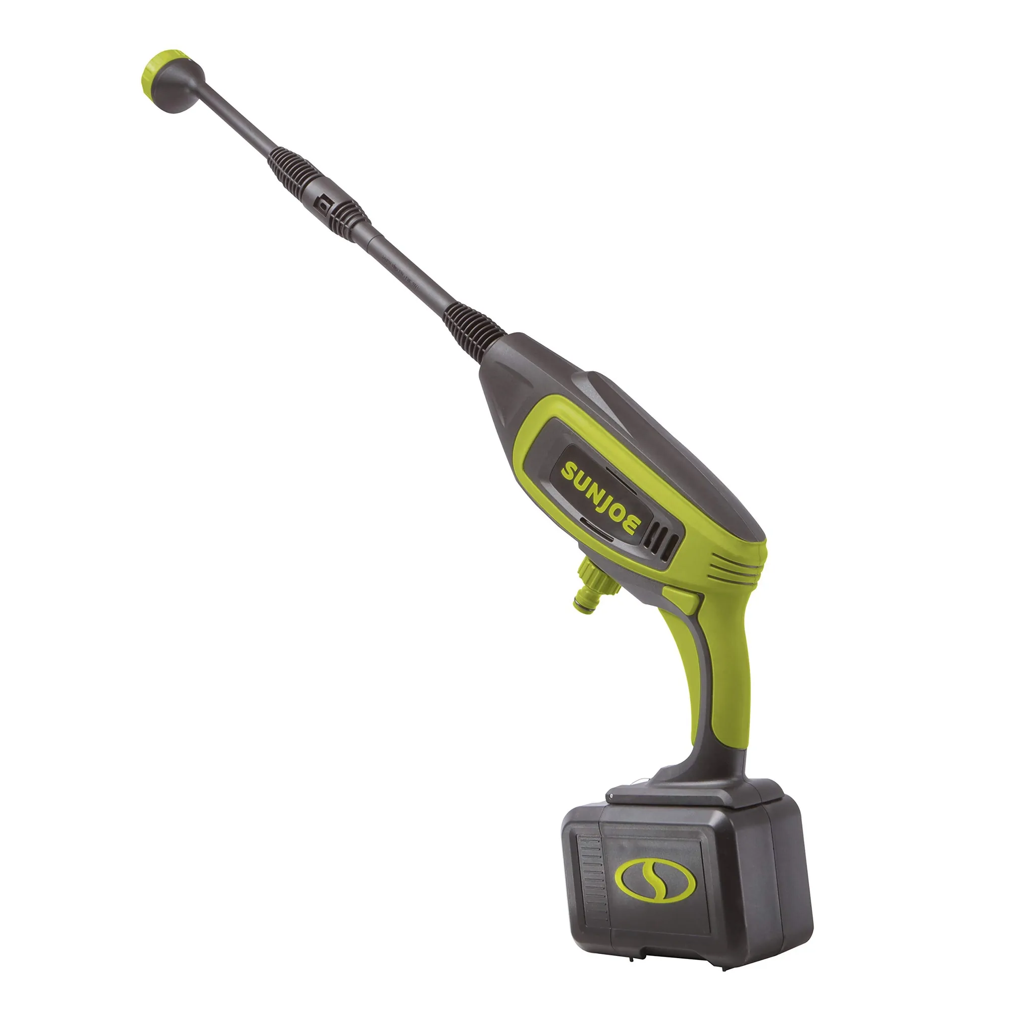 Restored Sun Joe 24V-PP350-BDL iON+ Cordless 2.0-Ah 350-PSI 0.6-GPM Power Cleaner Bundle, Black (Refurbished)