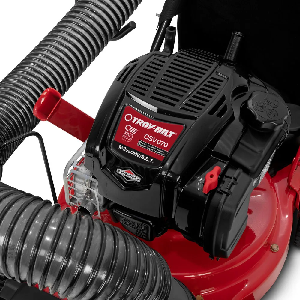 Troy-Bilt CSV070 Self-Propelled Chipper Shredder Vacuum | 163cc Briggs & Stratton Engine | In-Store Exclusive