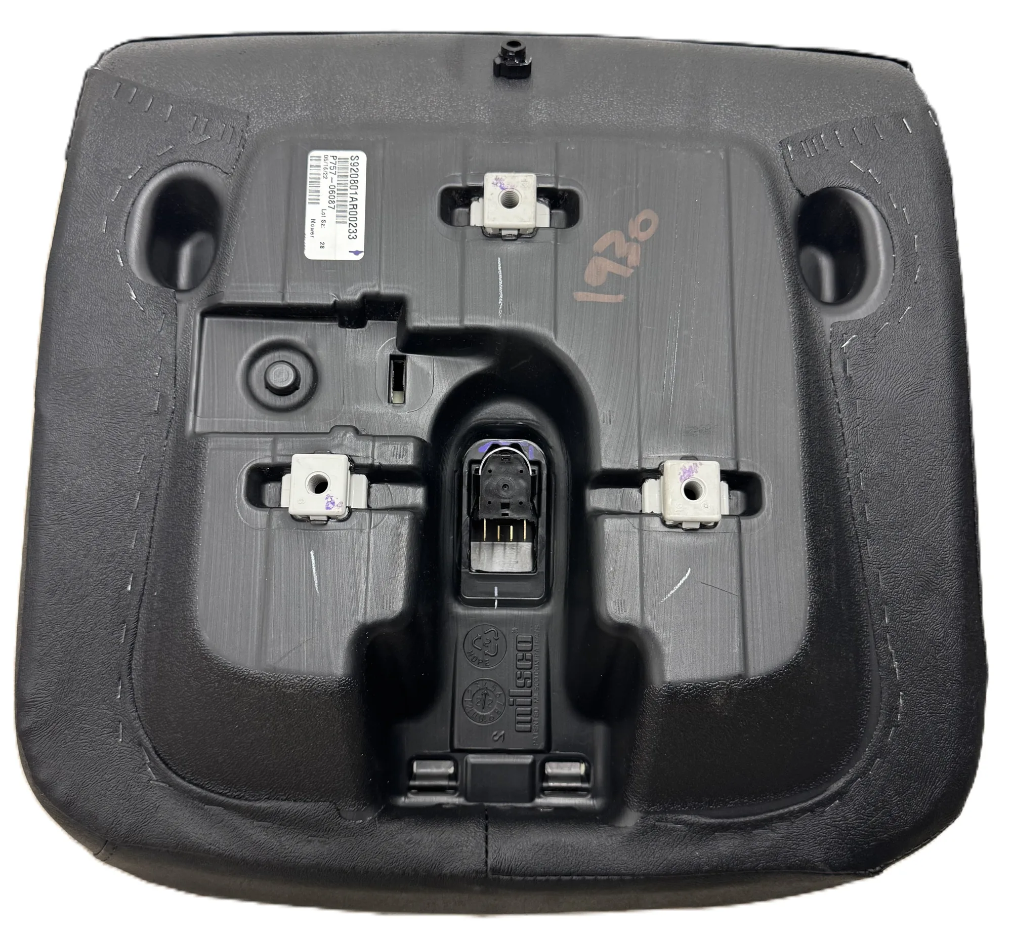 Cub Cadet Low Back Riding Mower Seat with Safety Sensor | 757-06087