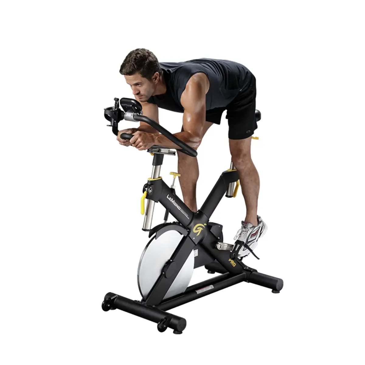 LeMond RevMaster Pro exercise bike with X-frame design