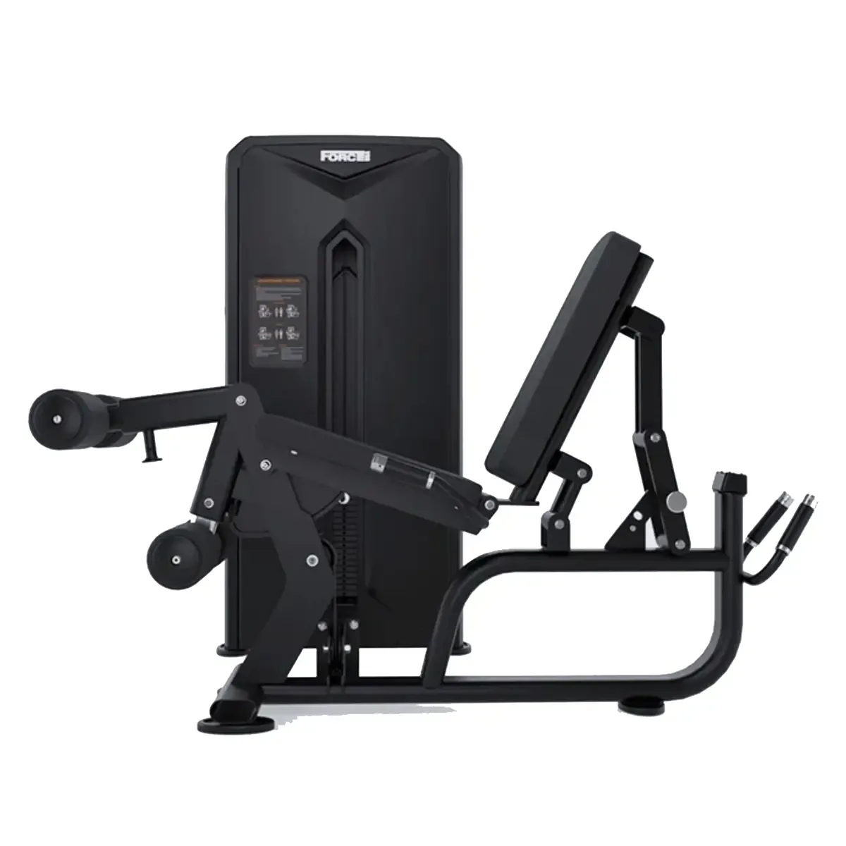 Force USA Solitude Leg Extension Leg Curl Machine with 220 lb weight stack