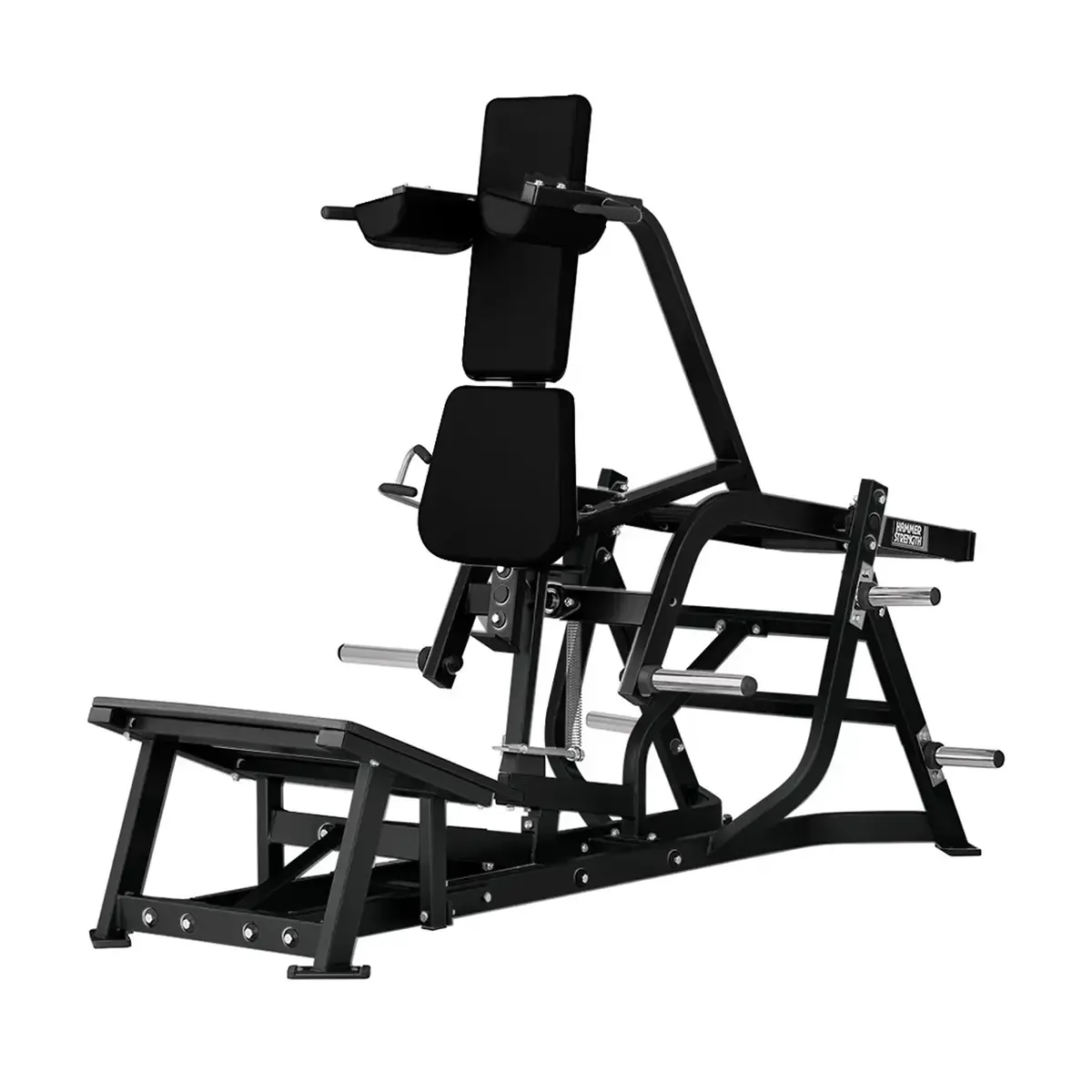 Hammer Strength Plate-Loaded V-Squat machine