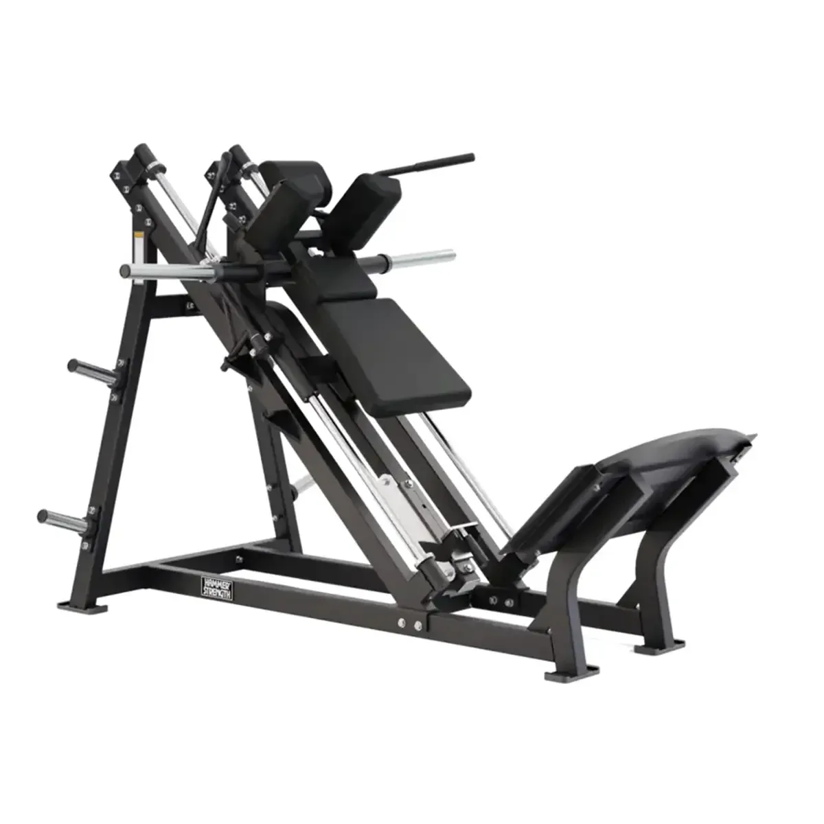 Hammer Strength Plate-Loaded Hack Squat Machine