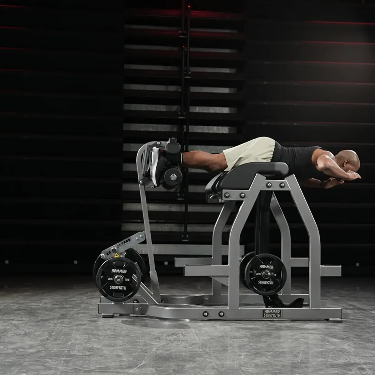 Hammer Strength Dual-function glute ham and reverse hyper training machine