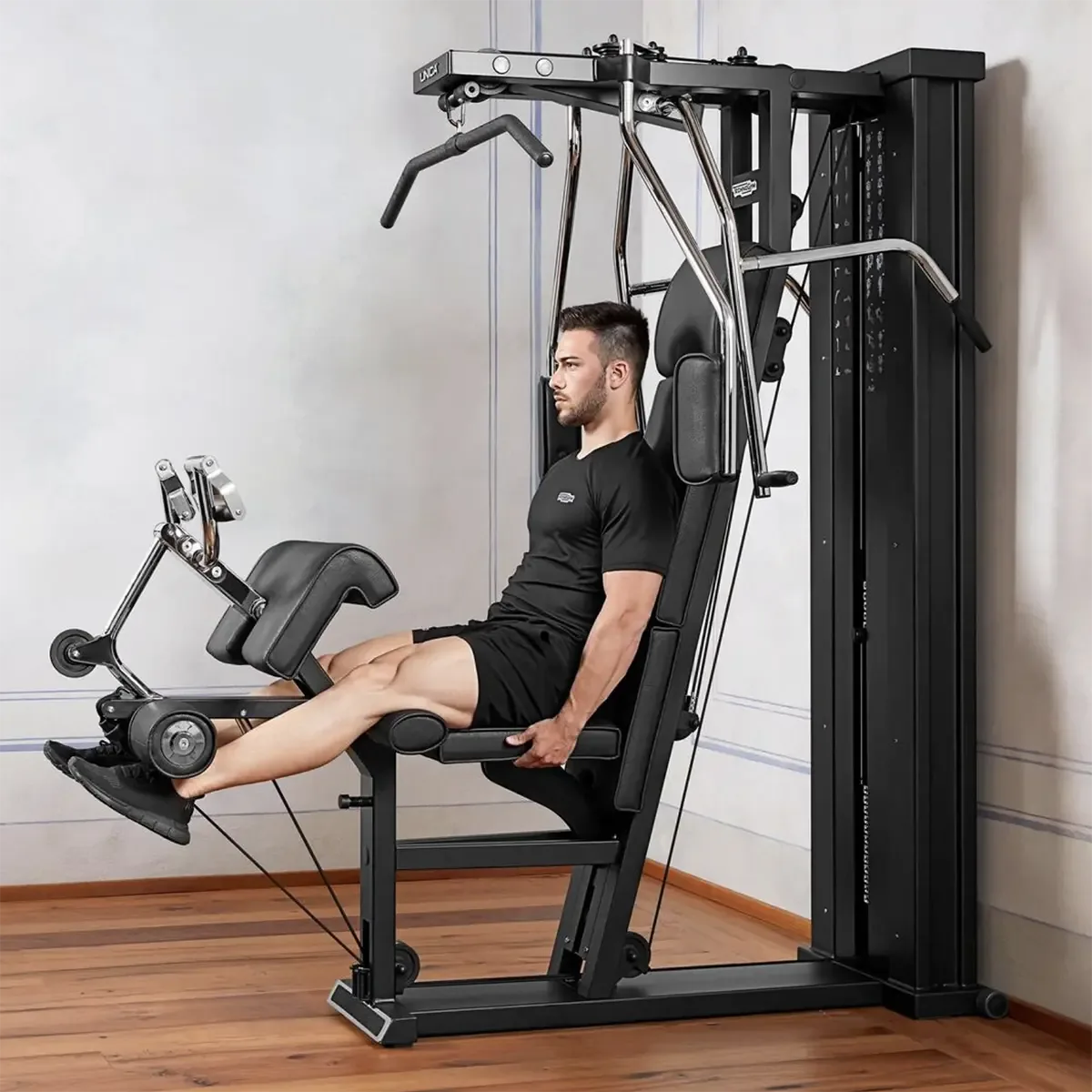 Technogym Unica multi gym with weight stack and training accessories