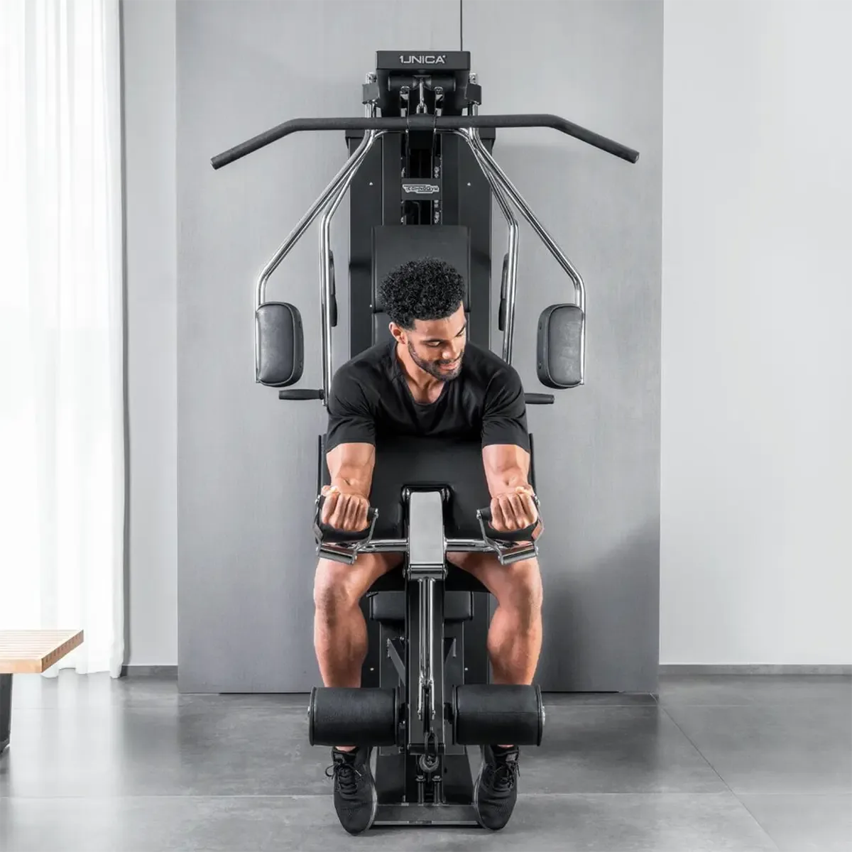 Technogym Unica Home multi gym for full-body strength training in a compact footprint