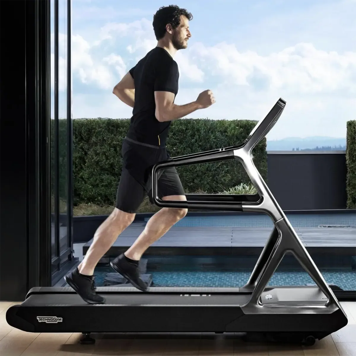 Technogym Run Personal Premium treadmill for indoor cardio and incline workouts