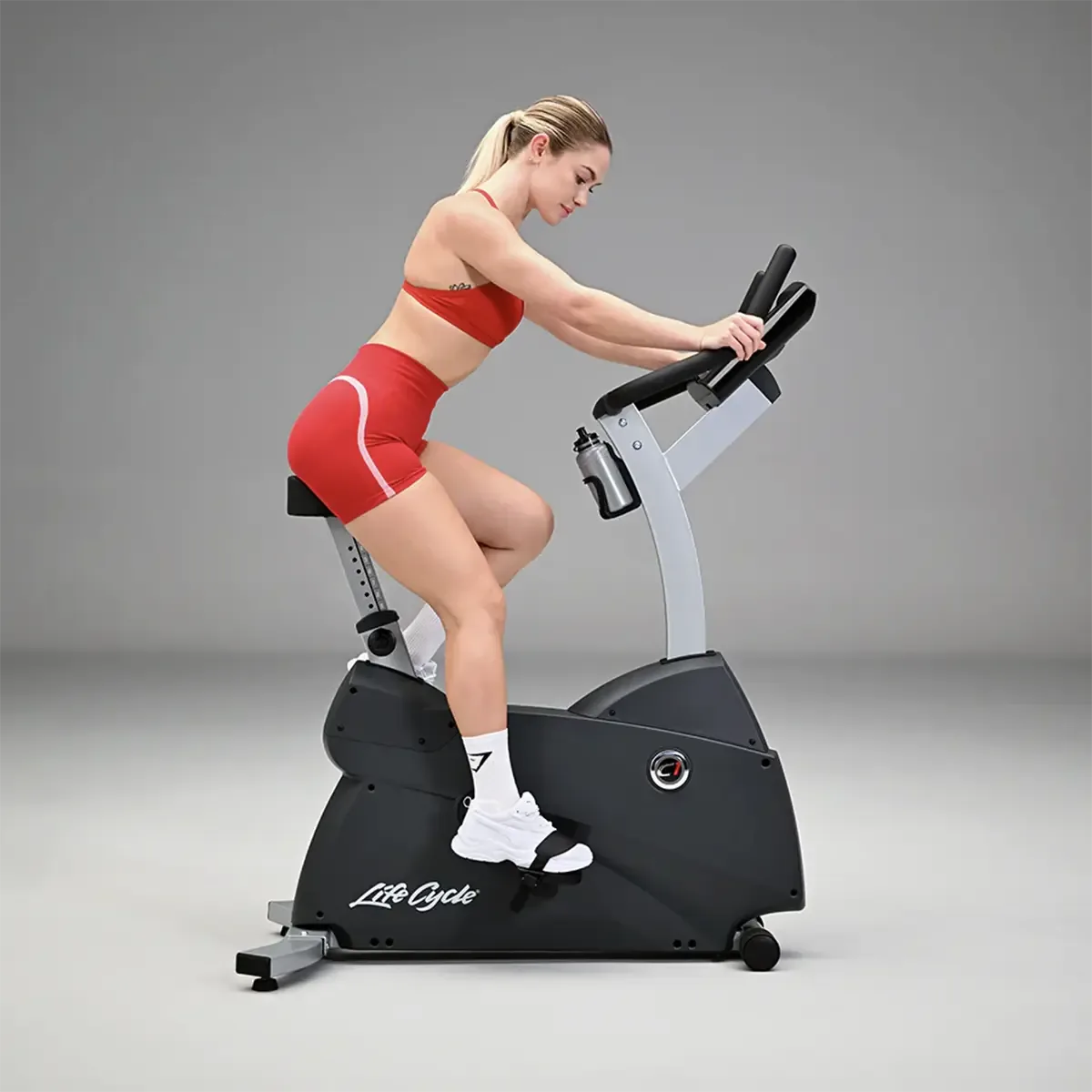 C1 Lifecycle Exercise Bike with self-balancing pedals and Go Console