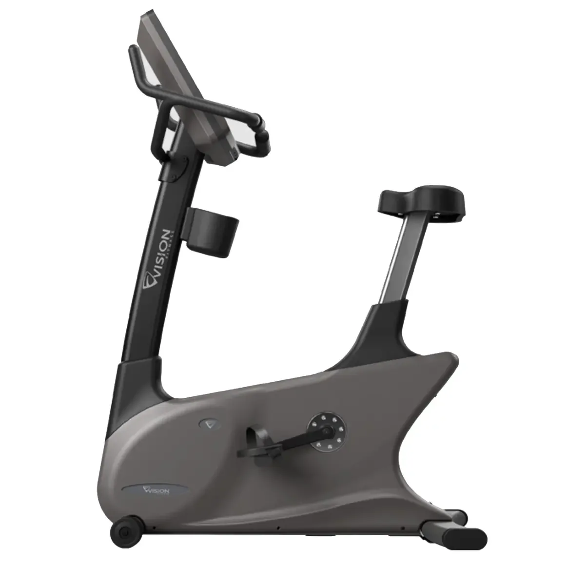 Vision U600E Vision upright exercise bike with adjustable seat and multi-position handlebars