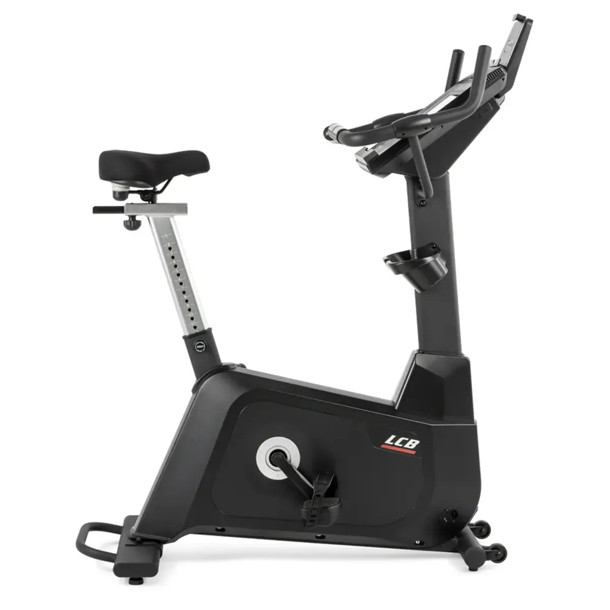SOLE LCB indoor bike with wireless charging and Bluetooth speakers