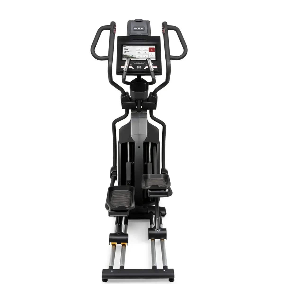 SOLE E95S Home elliptical machine with wireless charging and Bluetooth speakers