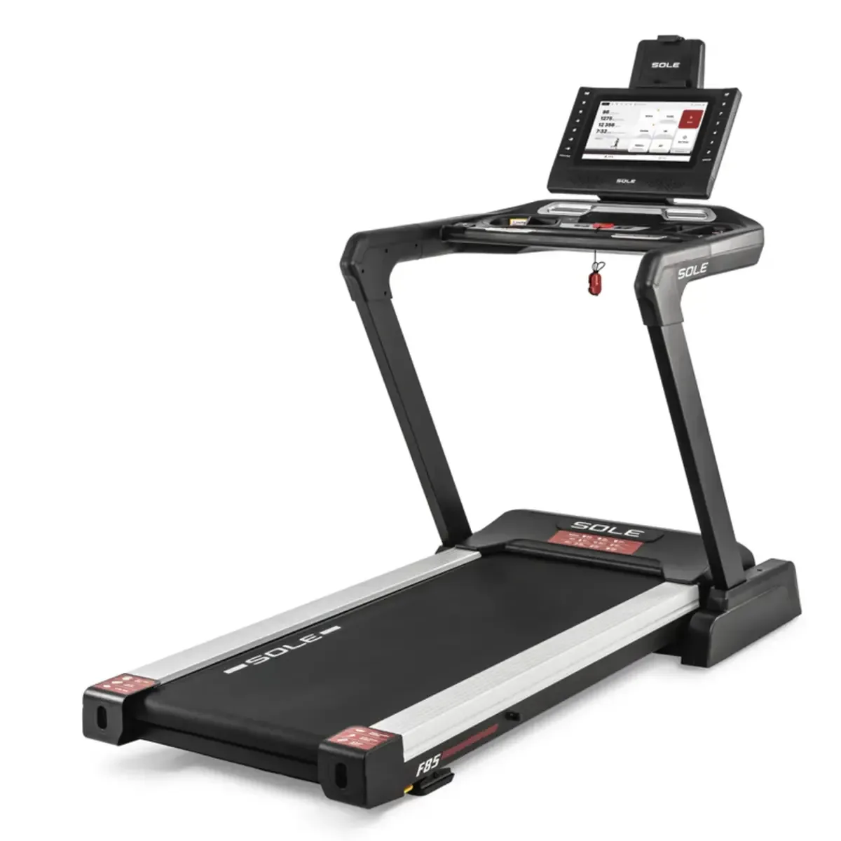 SOLE F85 Treadmill with 15.6-inch touchscreen and folding frame