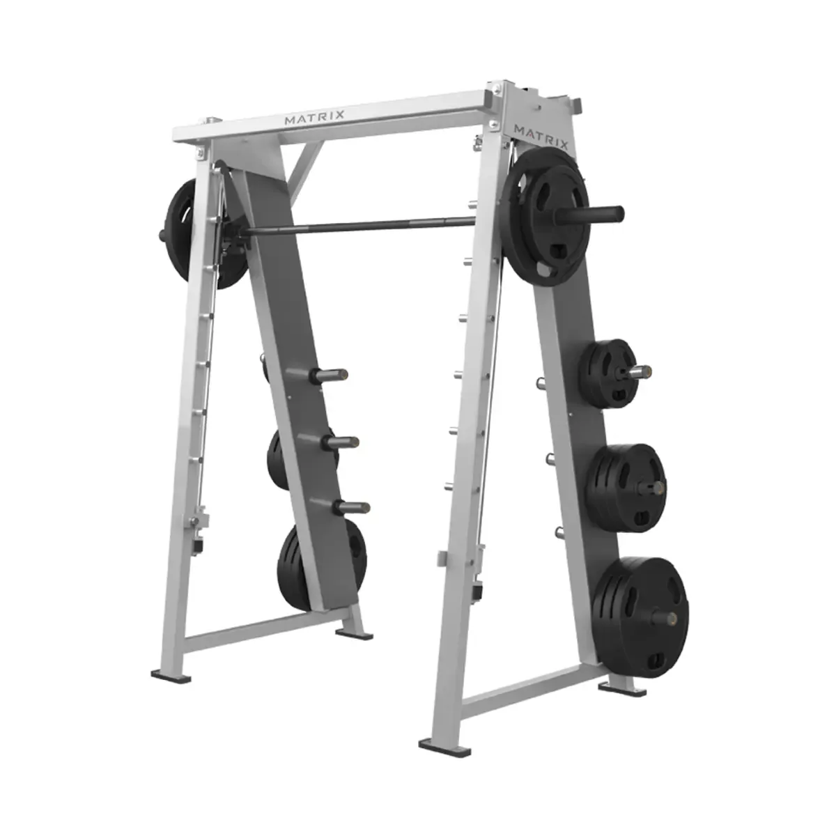 Matrix Varsity Series Angled Smith Machine with open-ended frame