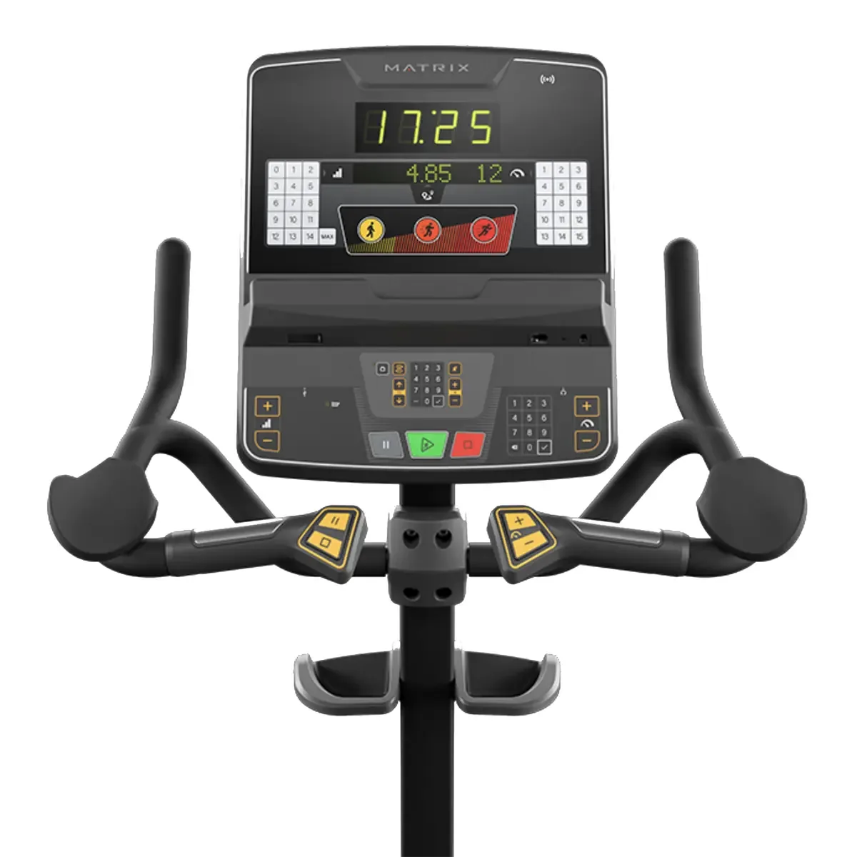 Matrix Endurance GT LED upright cycle for low-impact cardio training