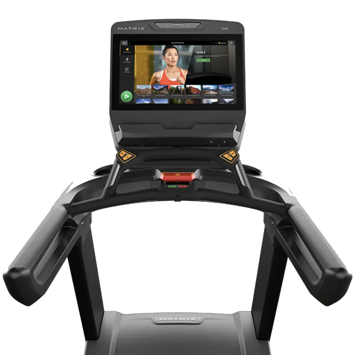 Matrix Performance TouchXL Treadmill with large touchscreen and durable deck