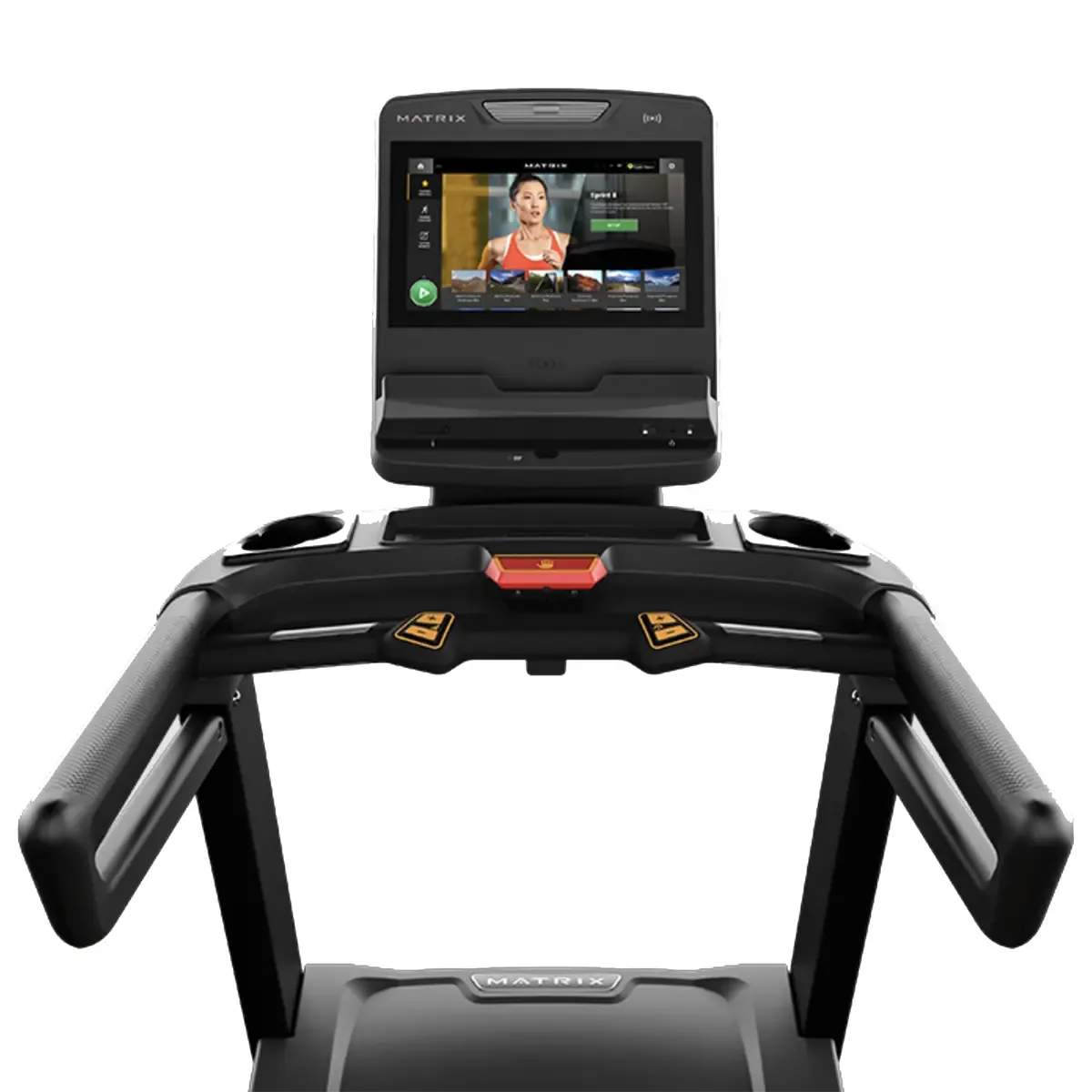 Matrix gym treadmill for heavy daily cardio use