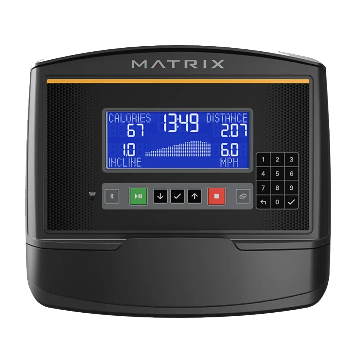 Home running workout on Matrix T50 Treadmill