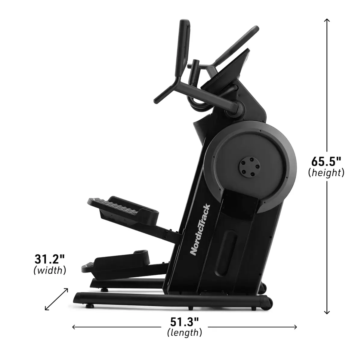 NordicTrack low-impact stepper with oversized pedals