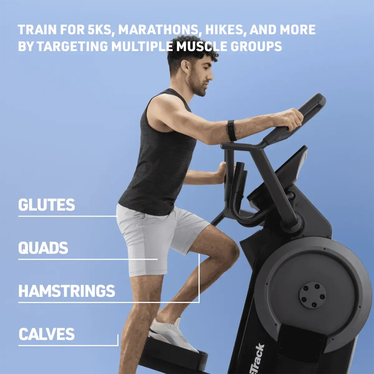 NordicTrack low-impact stair stepper with oversized pedals
