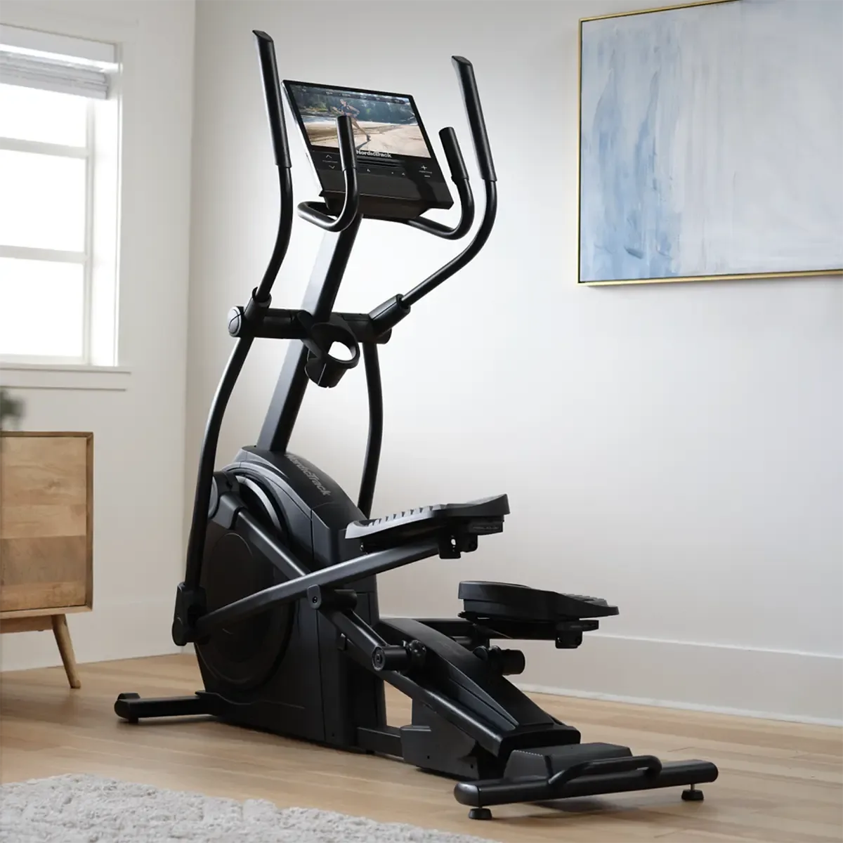NordicTrack elliptical with incline and decline range