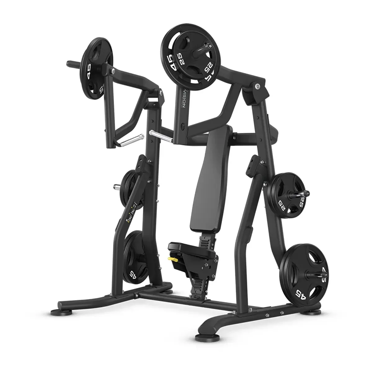 Vision Keystone Commercial chest press station with independent converging motion