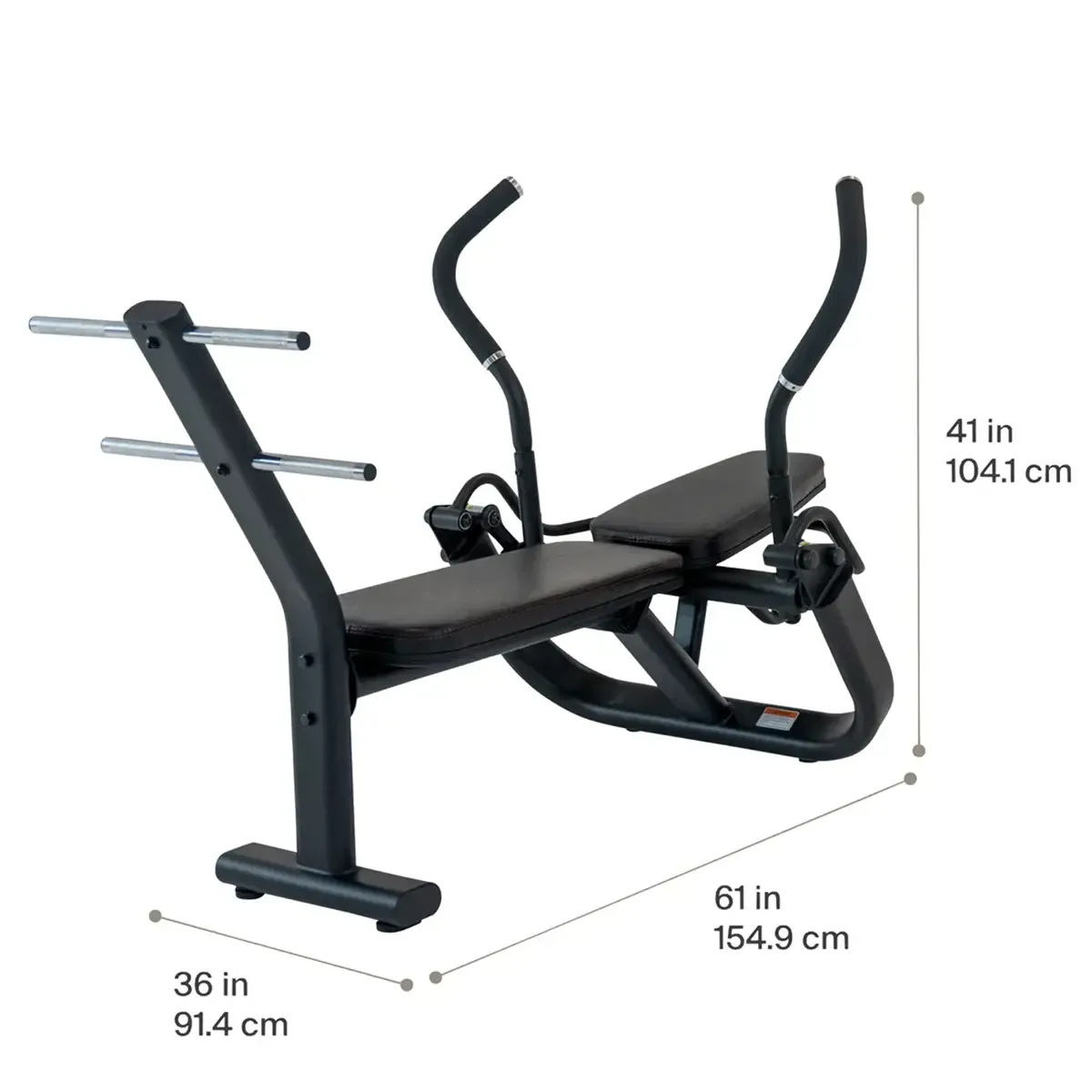 Inspire Fitness Ab Core workout bench with supportive back and head pads