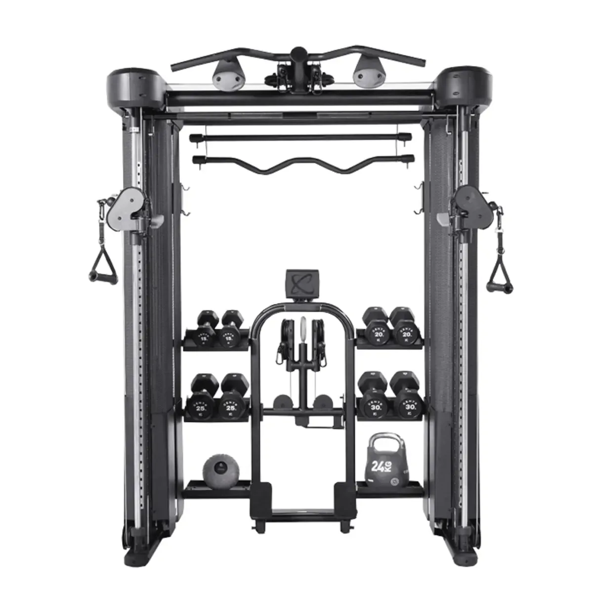 Inspire Fitness FT2 Walk-in home gym with patented Smith bar and adjustable mid pulley