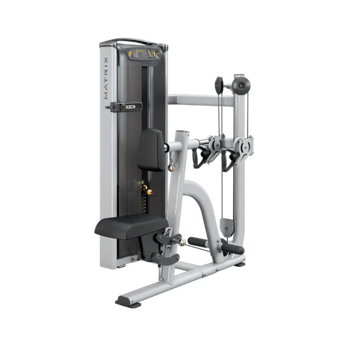 Matrix Versa Diverging Seated Row Machine with adjustable chest pad