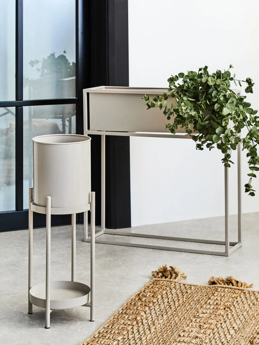 Asher Two Tier Natural Plant Stand
