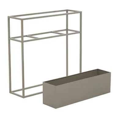 Asher Floor Standing Grey Plant Box