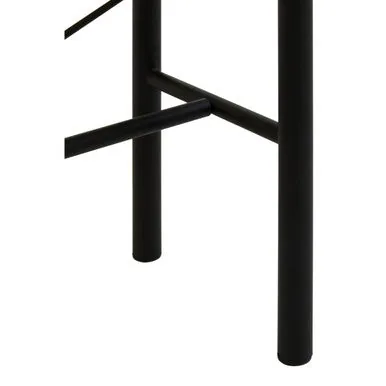 Depok Metal & Rattan Bench