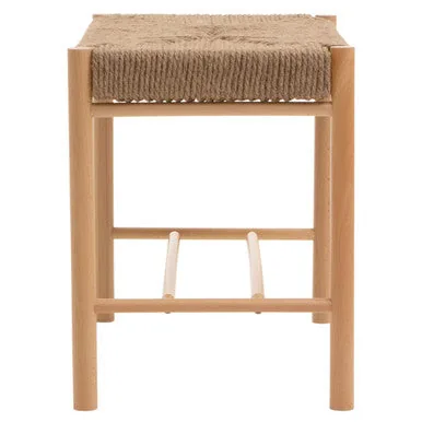Bandar Natural Rope Weave Small Bench